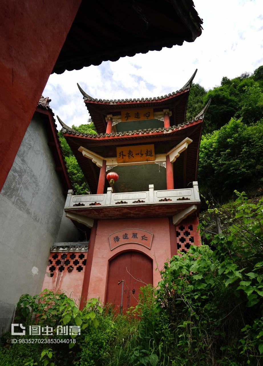 浙江省臺州市,天臺縣濟公東院景區風光